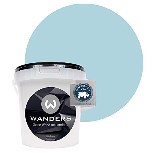 Wanders24 peinture tableau noir mat 15 nuances (1 litre, Bleu persan) peinture murale, créatif, inscriptible, peinture tableau noir