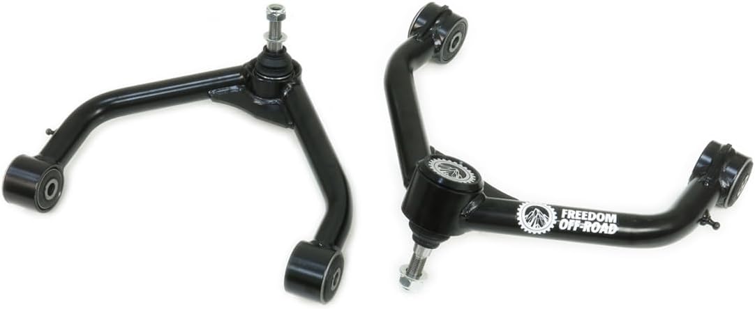 Freedom OffRoad Front Upper Control Arms 2-4" Lift For 09-24 Compatible With Ram 1500