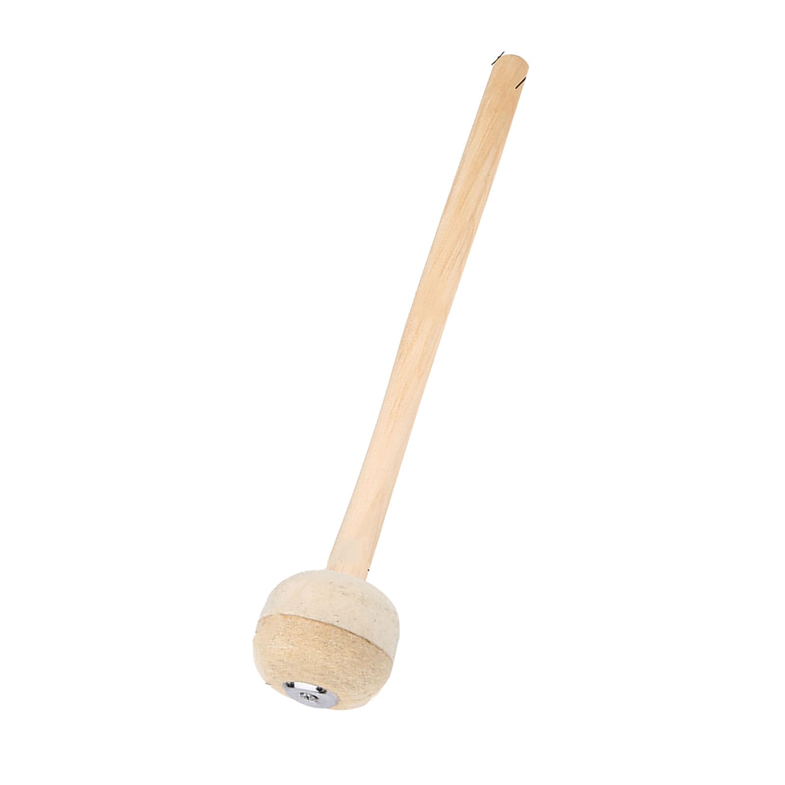 Martello per Grancassa, Mazza in Acero Bacchette in Feltro di Lana Accessori per Strumenti a Percussione con Martello
