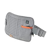 Codi Portable Heating Pad, USB Powered Cordless Heat Pads for Car Travel, Wireless Electric Wrap for Back Shoulder Arm, Gel Pack Included Cold/Hot Use, 14 X 8', Grey