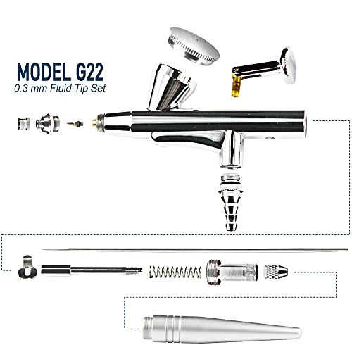 Hubest FBA_MPB16BFE10 Airbrush Makeup System Kit thumb #4