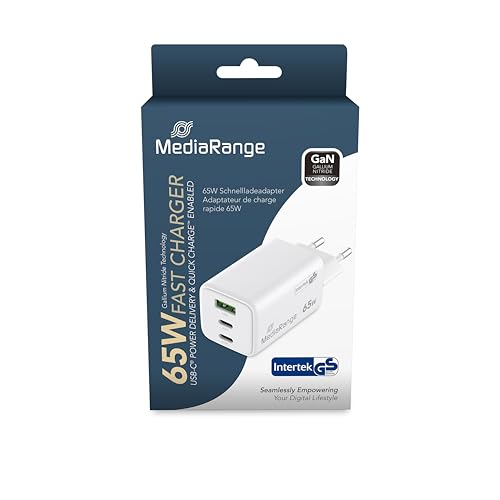 Cargador GaN 65W multipuerto compatible con USB-C Power Delivery para portátiles 2