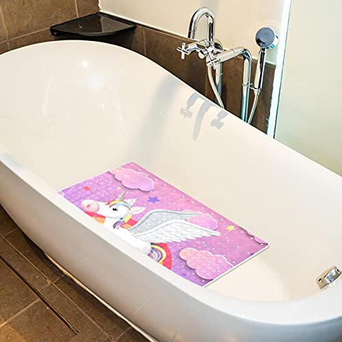 Tapis de bain antidérapant à ventouses avec trous drainage - 5