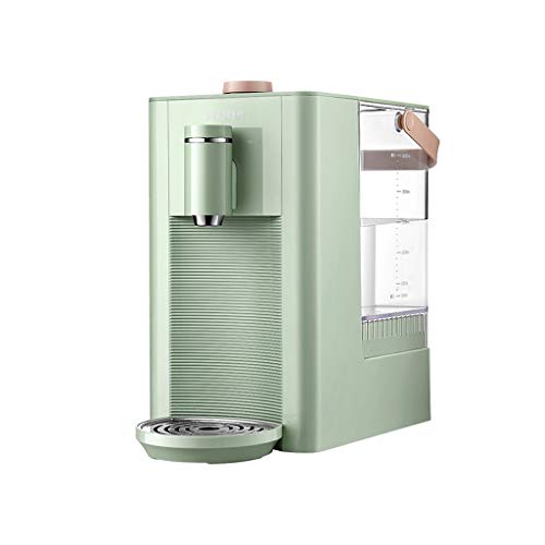 Heißwasserspender Instant Haushalt Fast Hot Small Desktop Elektroheizung Desktop-Wasserspender 2.6L Wassertank (Color : Green, Size : 31 * 28 * 17.7cm) Cover