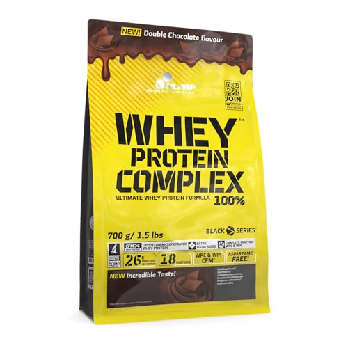 Olimp Nutrition Whey Protein Complex 100%, Double Chocolate - 700g