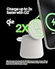 Belkin BoostCharge Pro 2-in-1 Wireless Charger with Qi2 15W, MagSafe-Compatible Charger for iPhone 17, Air, 16, 15, 14 Series, Apple Watch, AirPods & Other Qi2 Enabled Devices, PSU Included - Sand