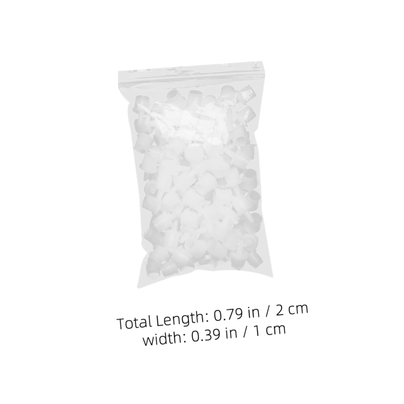 MUSISALY Lash Glue Bottle Plugs 200pcs Pack Prevent Clogging Extend Glue Life for Salon Home