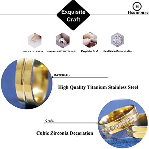 Forever Love Couple Rings Cubic Zirconia Engraved Promise Rings Wedding Bands Engagement Gifts Titanium Stainless Steel Golden4