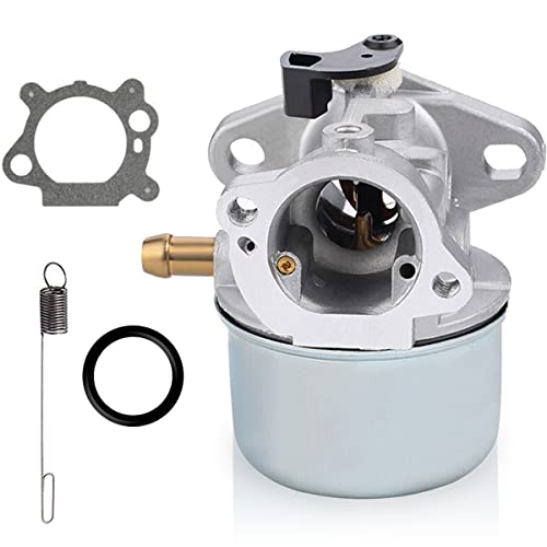 ZAMDOE Carburador de cortacésped para Briggs & Stratton 799868 694882 698444 498254 798170 498170 49-817-0 497347 498966 4-7 HP 122000 Series Motores con Junta