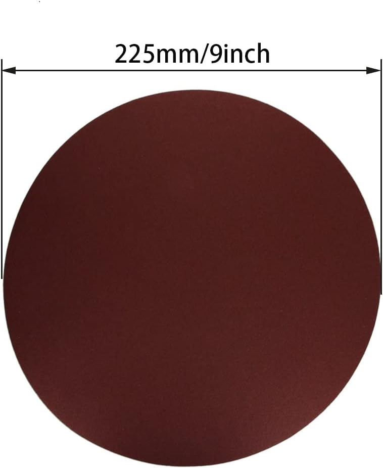 5 Set PSA Sanding Discs, Self Stick Adhesive Back Aluminum Oxide Sandpaper, 60 80 100 120 180 240 400 800 Grit Sanding Paper for Wood Metal Polishing