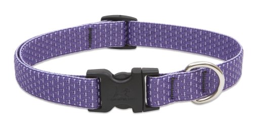 The Lilac Dog Collar 10 LupinePet Eco 3/4