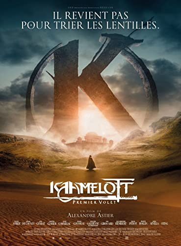 Affiche Kaamelott de cinéma originale 120x160 cm grand format pliée