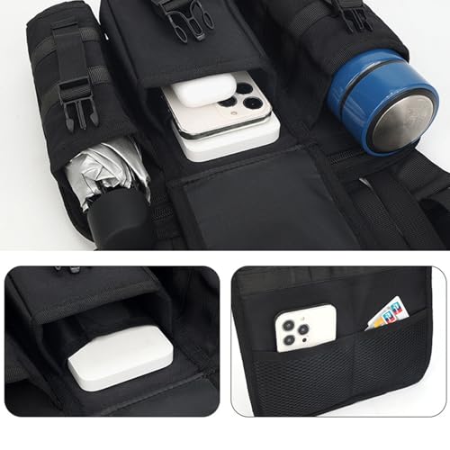 Bandolera de viaje para mujer antirrobo y mochila bandolera para hombre de gran capacidad 7
