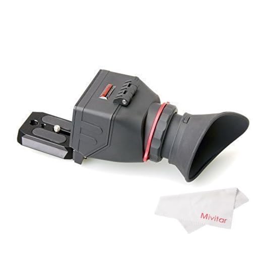 Kamerar QV-1 LCD View Finder for Canon 5D Mark III / II / 6D / 7D / 60D / 70D and Nikon D800 / D800E / D610 / D600 / D7200 / D90