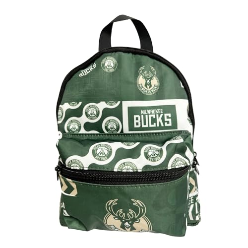 Pro Specialties Group Milwaukee Bucks Mini Backpack adult bag, perfect for women. Ideal small backpack Waterproof, and trendy3