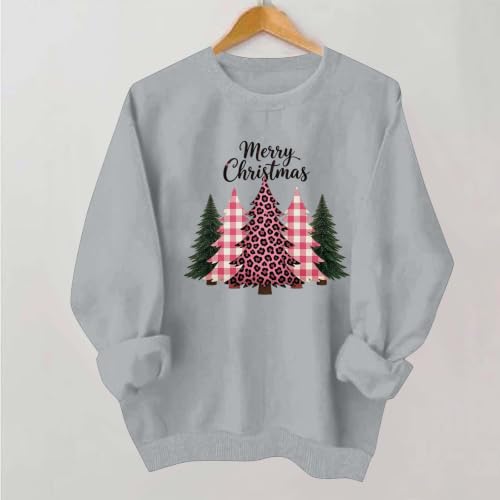 Christmas Sweatshirts for Women Long Sleeve Xmas Graphic shirts - image 5
