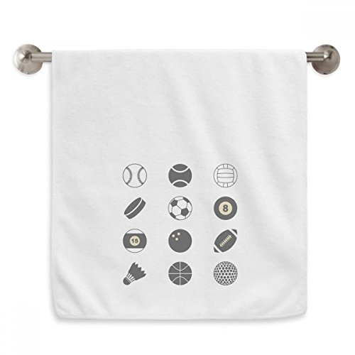 Serviettes moelleuses blanches en tissu de qualité supérieure - 2