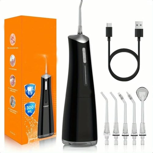 ZBDZSW Irrigador bucal inalámbrico Agua, Limpiador de Dientes, irrigador bucal portátil, irrigador eléctrico, Limpieza Dental