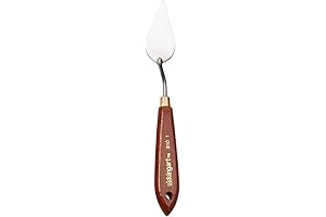 KINGART 910-1 - Short Taper Trowel Knife for Acrylic and Oil Painting