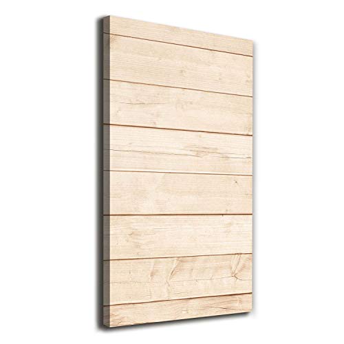 Tirages sur toile de lin Tulup 60x120 | Finition haut de gamme effet fond en bois