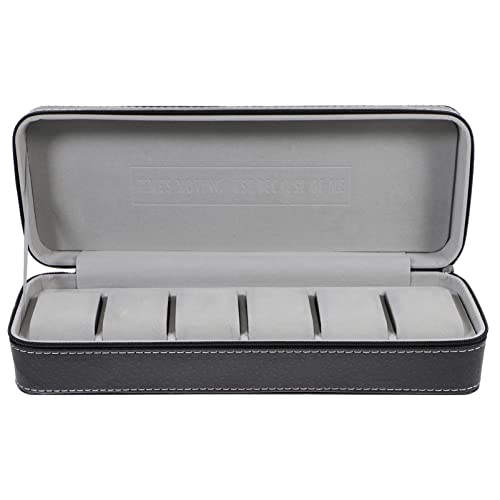 Boîte de rangement anti-rayures coffret à montres vintage de présentation pour dix montres