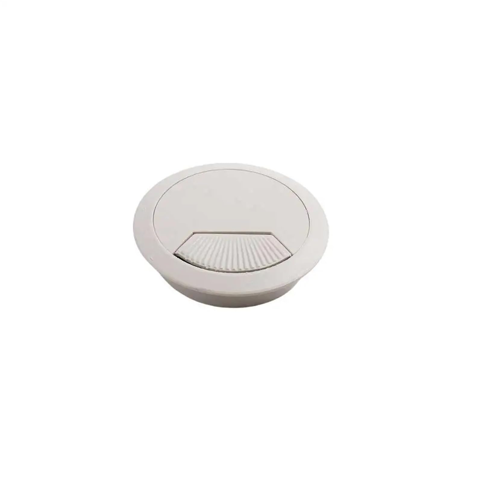 Cable Hole Cover Desk Hole Cover Waterproof Adjustable Office Table Cable Grommet 50mm Black(53mm Grey White)