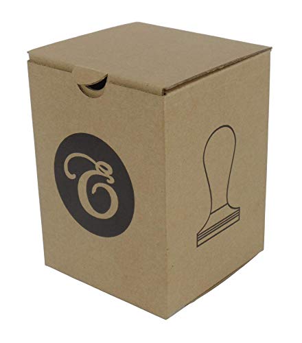 Edesia Espress - Prensador de café - Mango de granadillo negro y base plana de acero inoxidable - 57 mm - Imagen 5