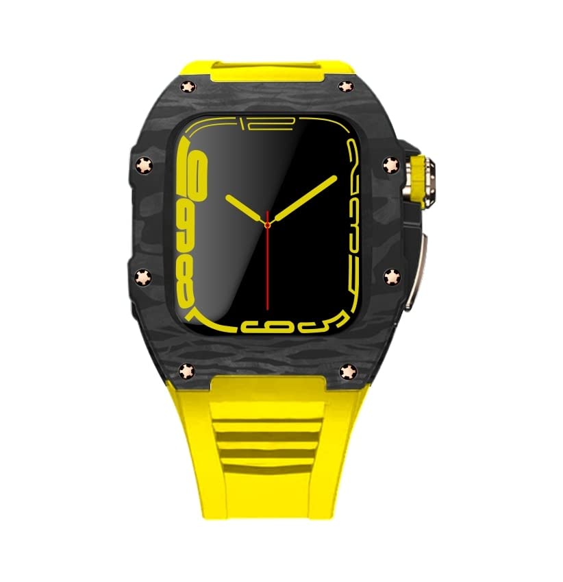 Kit modification Apple Watch 7 45 mm bracelet de luxe iWatch