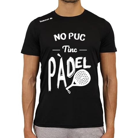 Camiseta Deportiva Técnica No Puedo Tengo Padel - Catalán para Hombre Cover