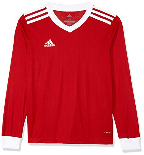 adidas Football App Generic Maglia a maniche lunghe, Rosso (Power Red/White), S Uomo