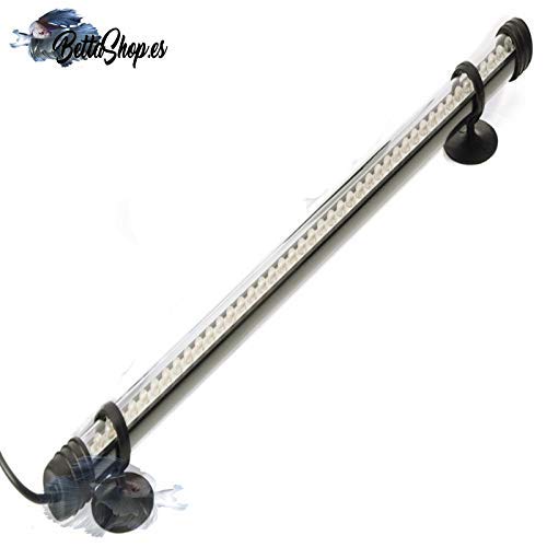 RESTAR luz para pecera acuario 36 led 40 cm lampara tubo sumergible