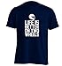 Flox Creative T-shirt pour adulte Life is Better on Two Wheels - Bleu - Small