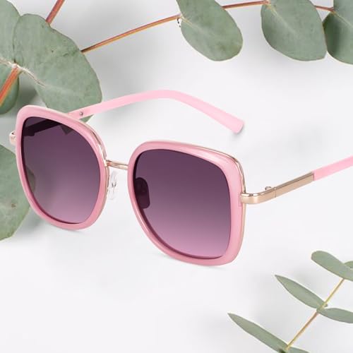 Image of Peter Jones Women Oversized Sunglasses (RD008)