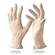 Migliore Wear 2 Paar Baumwollhandschuhe für Ekzeme mit Touchscreen-Fingern, Feuchtigkeitsspendende Handschuhe für Trockene Hände, Handpflege