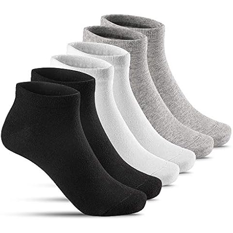 Kayhoma No Show Socks Low Cut Anti-slid Thicker Cotton Ankle Socks, 3 Pairs Cover