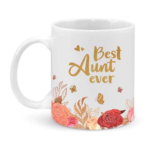 Silkwishes Aunt Gifts Best Aunt Ever Mug...