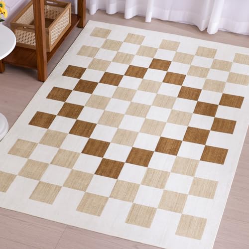 iHeroo Teppich Schlafzimmer, 120x170cm Teppich Wohnzimmer Weicher und Komfortabler,...