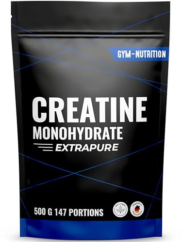 Extrapure Créatine Monohydrate 500g avec Vitamine B6