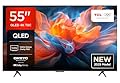 TCL 55T8C TV QLED 4K HDR Ultra HD da 55", QLED TV con tecnologia Google TV (Dolby Vision e Atmos, Motion Clarity Pro a 144 Hz, FreeSync, audio Onkyo 2.1, compatibile con Google Assistant)