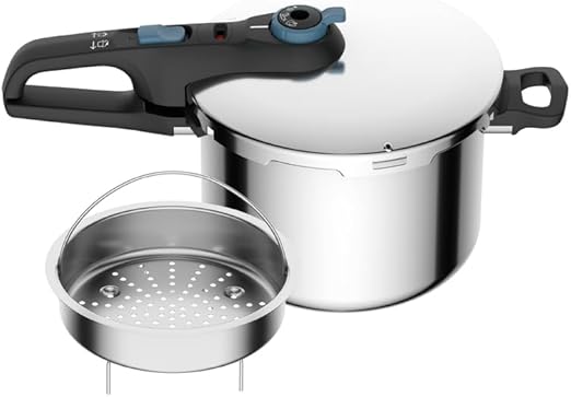 Panela De Pressão Rochedo Inox Trendy 6 litros Fechamento Externo Com Cesta De Vapor Menor preço em Panela De Pressão Rochedo Inox Trendy 6 litros Fechamento Externo Com Cesta De Vapor