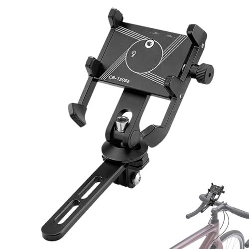 Supporto per telefono per ciclismo moto montaggio del Morsetto per cellulare regolabile clip portatile per fotocamera da moto manubrio e smartphone - morsetto per esterni