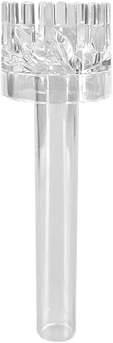 DONGKER Tubo de lirio de acuario, desnatador de superficie acrílica para tanque de acuario de 5 pulgadas/8 pulgadas (16/0.866 in)
