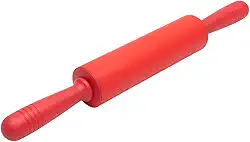 Mimo Style, Rolo para Massa em Silicone para Temperaturas de Até 220° - Vermelho