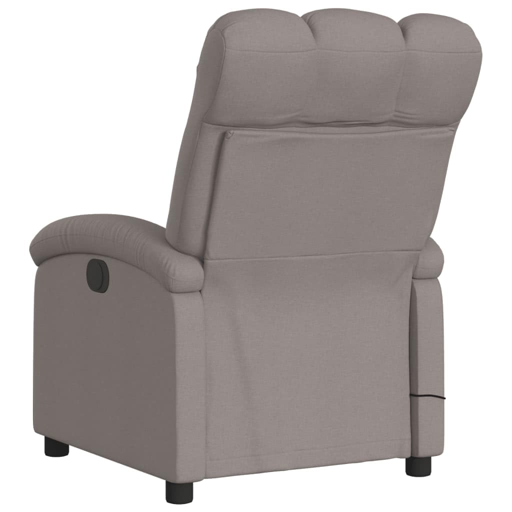 Sillón reclinable de Masaje eléctrico Tela Gris Taupe, Sillón De Relax, Sillon Masaje Relax, Sillon Relax Electrico, Hogar Sillon Relax, Sillones Comodos, Sofa Tantra - 3204088