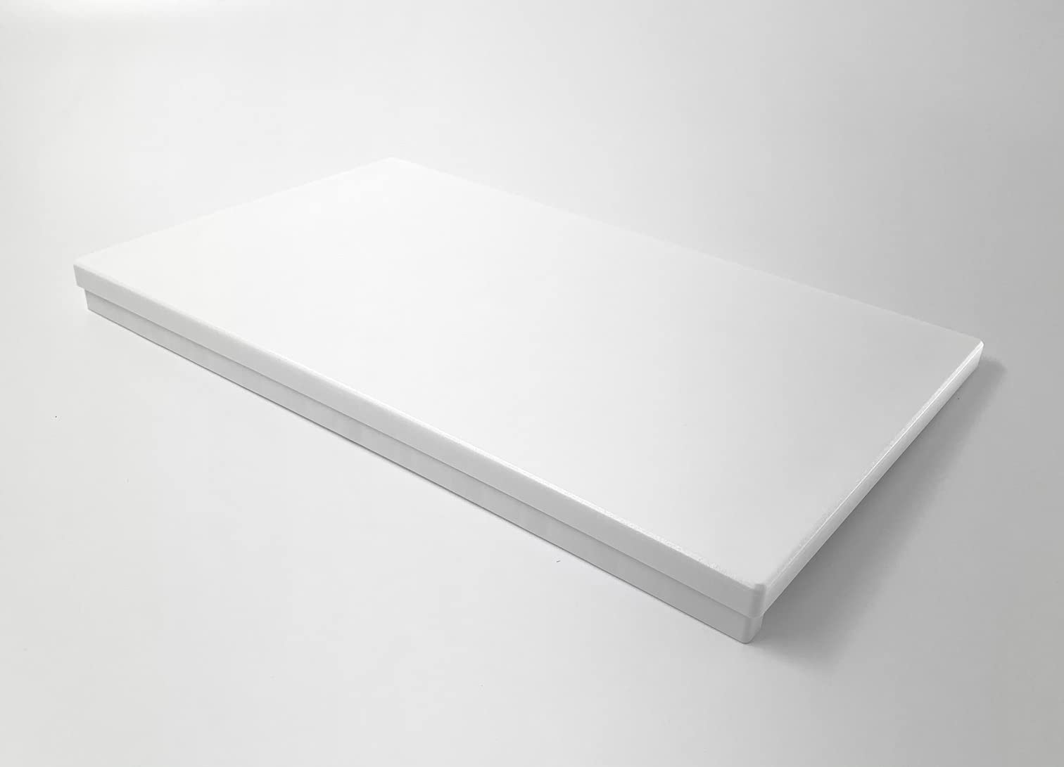 Tagliere Professionale In Polietilene 80x40x2 Cm - Bianco, Antibatterico E Lavabile - Made In Italy - Foto 9