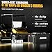 48V 105Ah Lithium Golf Cart Batteries, Built-in 200A BMS Peak current 1000A with Touch Monitor & Mobile APP, 6000+ Cycles Rechargeable, Perfect for Golf Carts(with 58.4V 22A fast charger)