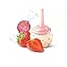 Lindt Lindor Valentine's Day Strawberries and Cream White Chocolate Truffles Limited Edition 6oz Bag