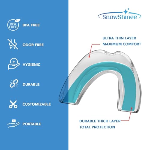 Visismile VISISMILE-78 Mouth Guard For Clenching Teeth At Night, Dental Night Guards For Teeth Grinding, Professional Mouth Guard For Grinding Teeth, Stops Bruxism thumb #2