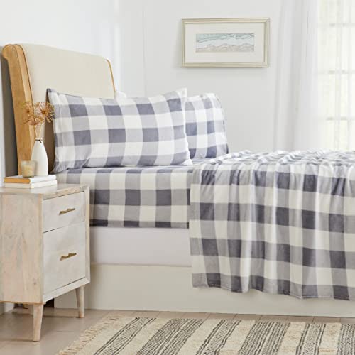 NY Loft Ultra Soft Micro Fleece Sheets Set with Extra Deep Pockets