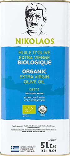 BIO Olijfolie 5 liter 100% Griekse van Kreta / extra vergine - koudgeperst " Nikolaos " Premium kwaliteit 0,2% // oogst (2021-2022) / Best te gebruiken voor 28.02.2024 - Image 3
